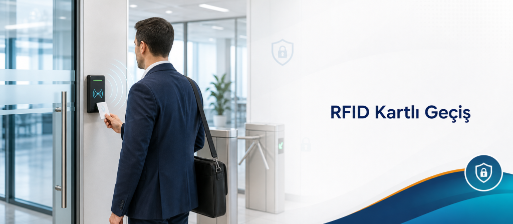 RFID Kartlı Geçiş Sistemi Nedir? İşletmeler İçin Kullanım Rehberi